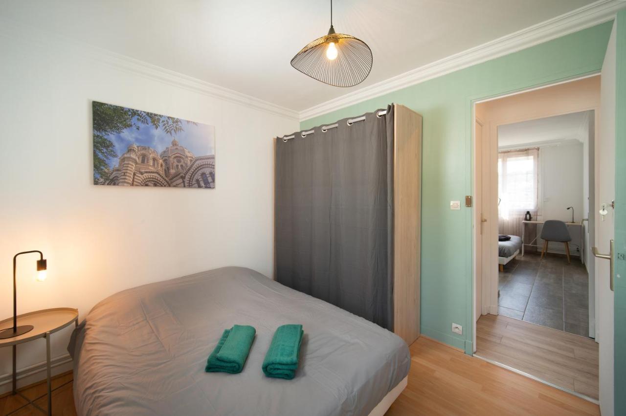 Appartement 3 Chambres Tout Equipe 6-8 Personnes มาร์กเซย ภายนอก รูปภาพ